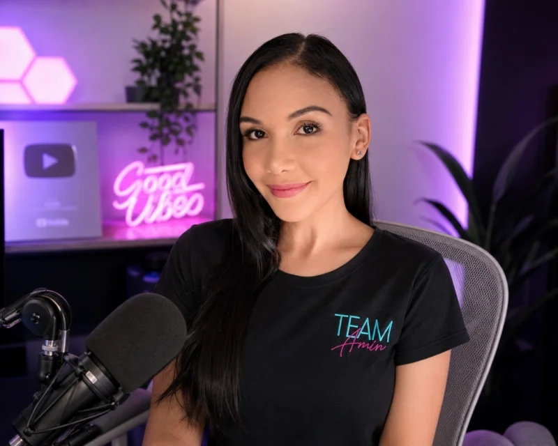 Yaneth, especialista en marketing y streamer de Agencia Team Amín